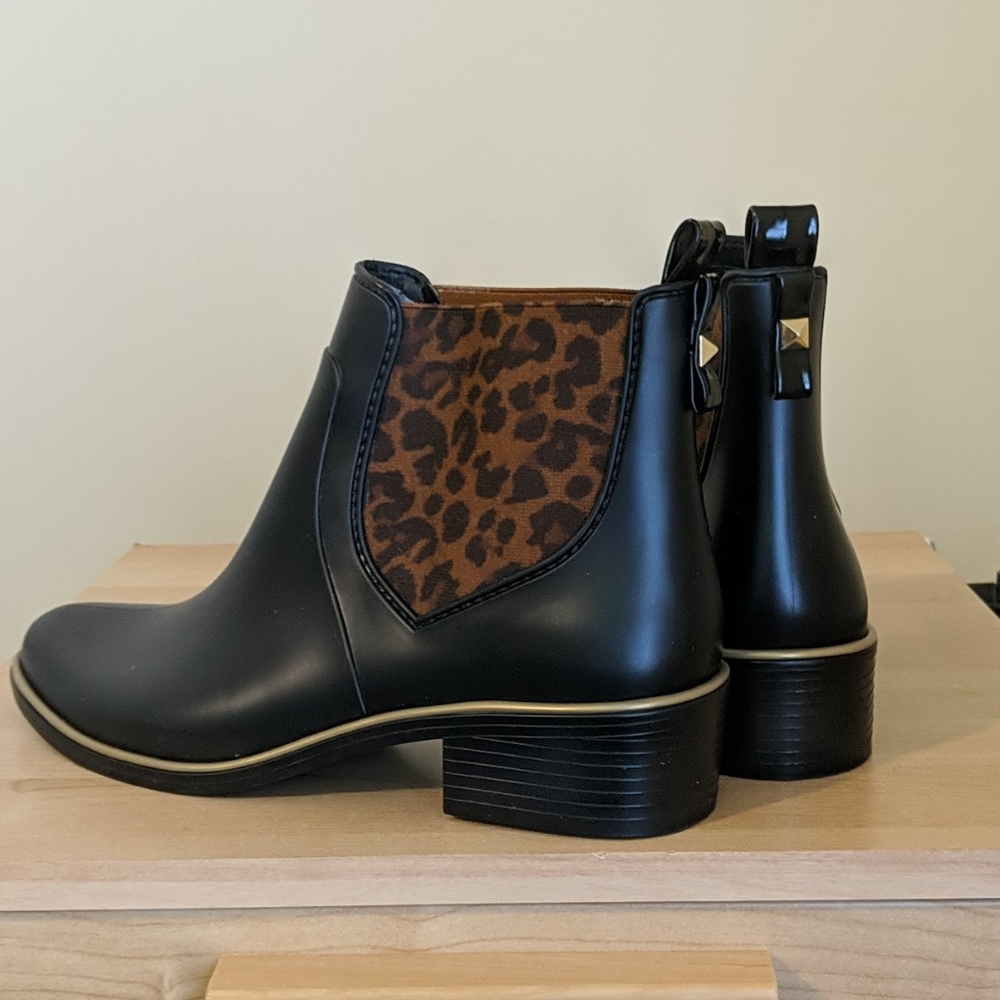 Kate Spade Leopard / Cheetah Rain Boots